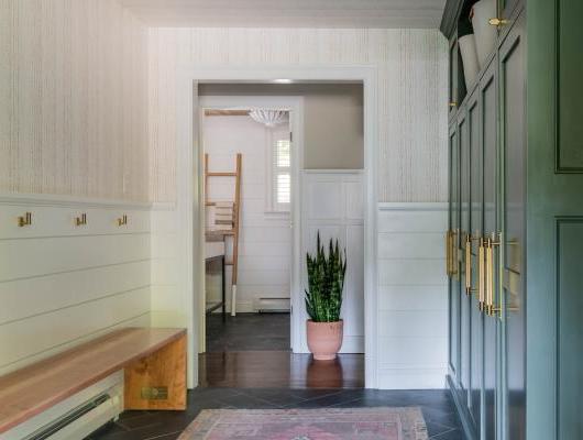 Redesigned mudroom